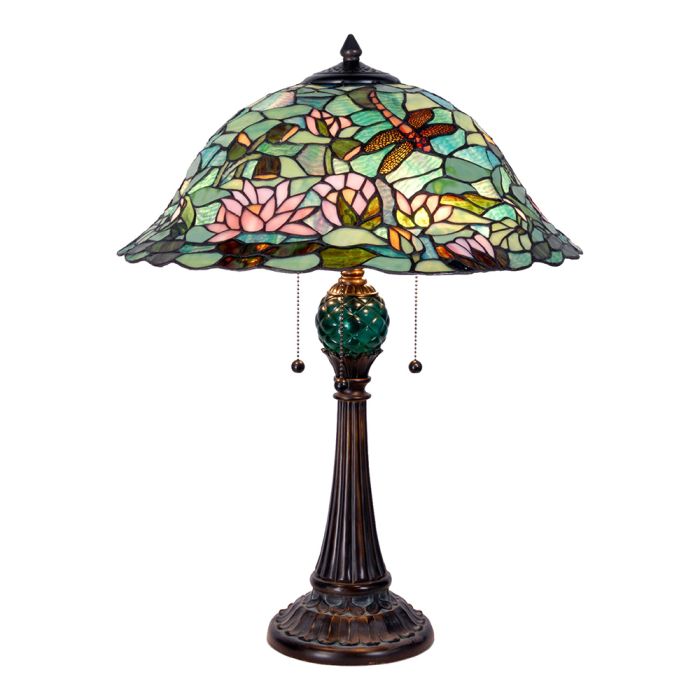 Table lamp Tiffany ? 47x60 cm E27/max 3x60W - pcs     