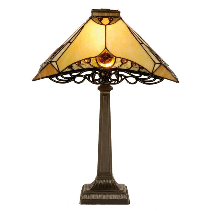 Table lamp Tiffany 36x36x50 cm E14/max 1x40W - pcs     