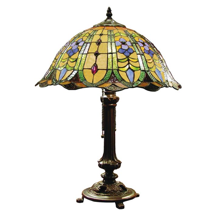 Table lamp Tiffany Ø 40x53 cm E27/max 2x60W - pcs