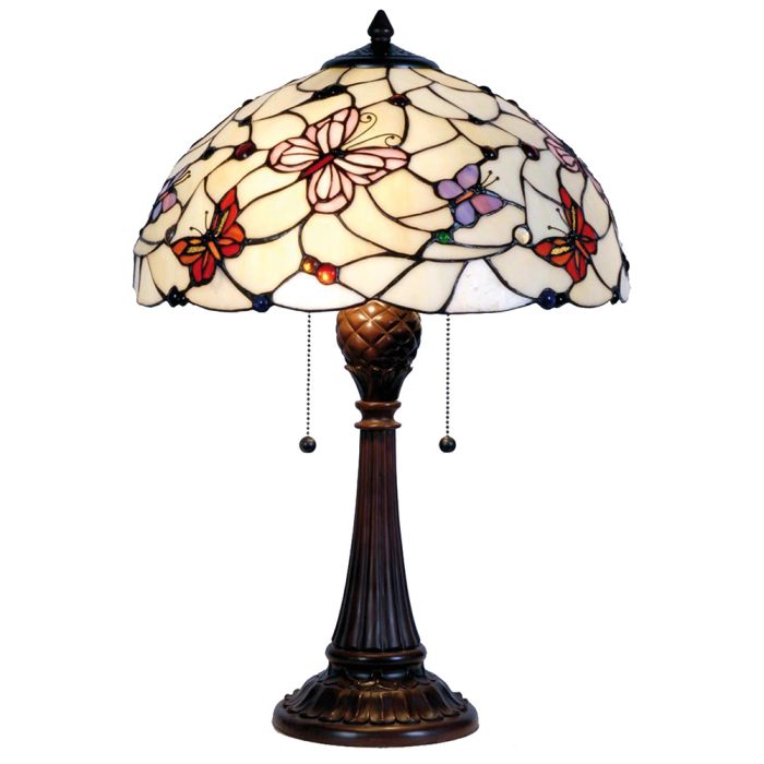 Table lamp Tiffany Ø 41x60 cm E27/max 2x60W - pcs