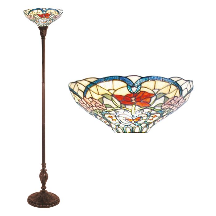 Floor lamp Tiffany ? 35x180 cm E27/max 1x60W - pcs     