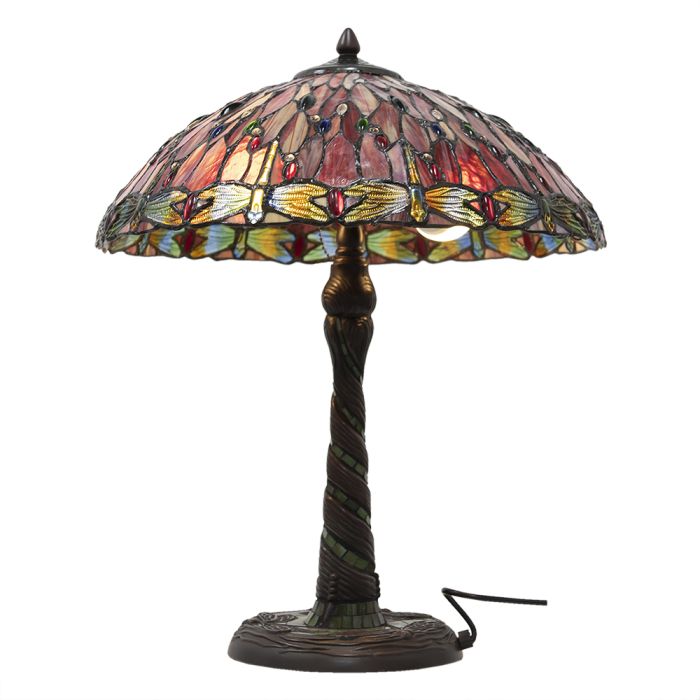 Table lamp Tiffany ? 45x56 cm E27/max 3x60W - pcs     