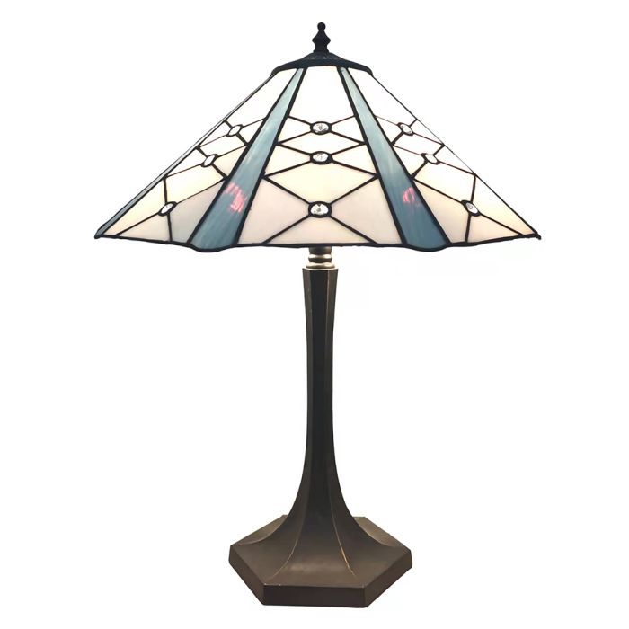 Table lamp Tiffany ? 42x54 cm E27/max 2x60W - pcs     