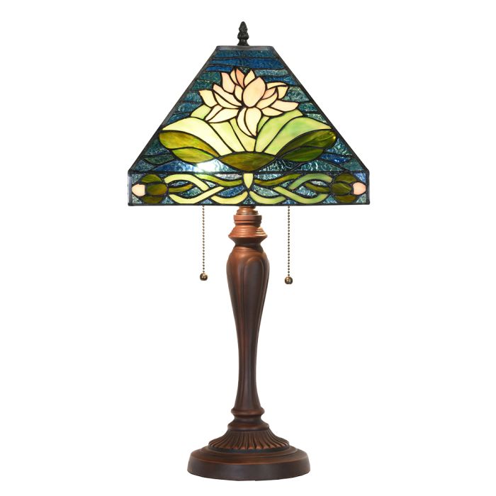 Table lamp Tiffany 31x31x61 cm E27/max 2x60W - pcs     