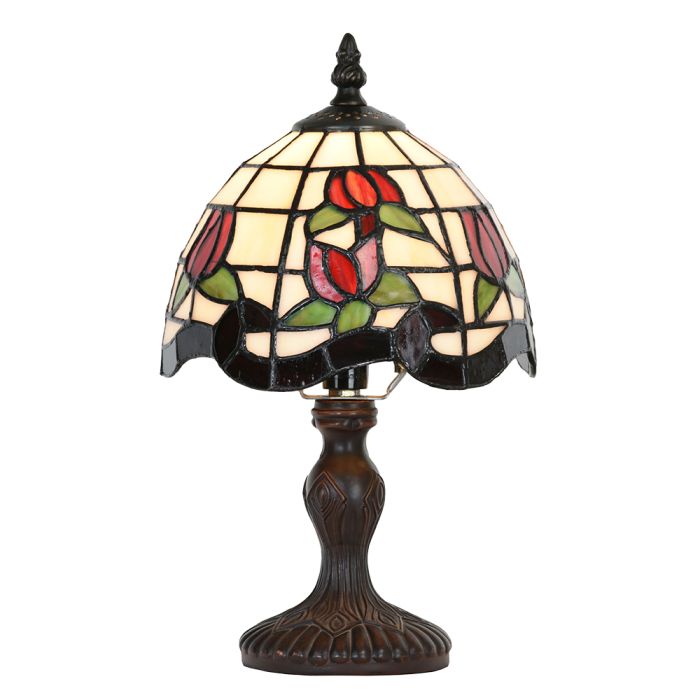 Table lamp Tiffany ? 18x30 cm E14/max 1x25W - pcs     