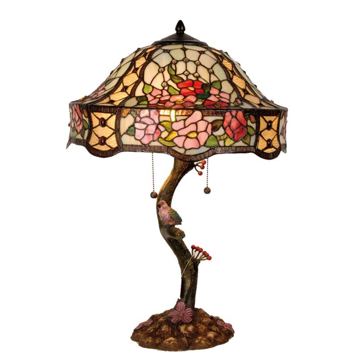 Table lamp Tiffany ? 45x62 cm E27/max 3x60W - pcs     