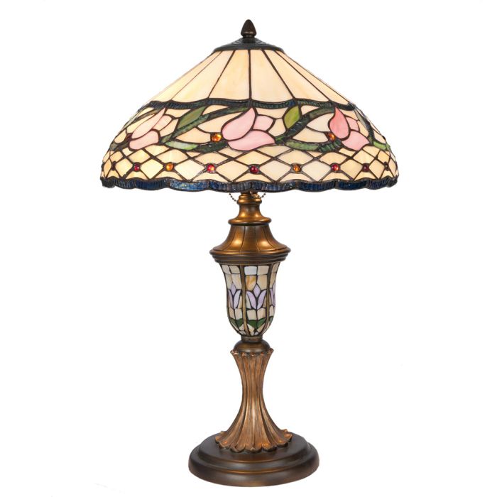 Table lamp Tiffany Ø 40x60 cm E27/max 2x60W - pcs