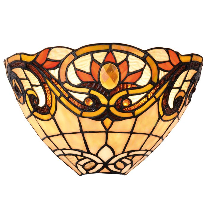 Wall lamp Tiffany 30x15x20 cm E14/max 1x40W - pcs