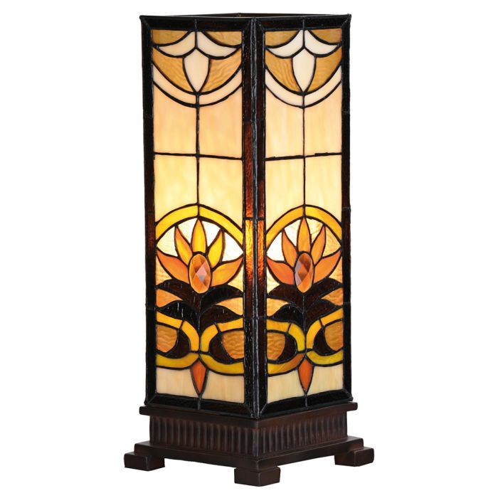 Table lamp Tiffany 18x18x45 cm E27/max 1x60W - pcs     