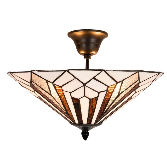 Ceiling light Tiffany Ø 40x28 cm E14/max 2x40W - pcs