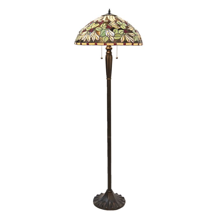Floor lamp Tiffany ? 51x157 cm E27/max 2x60W - pcs     