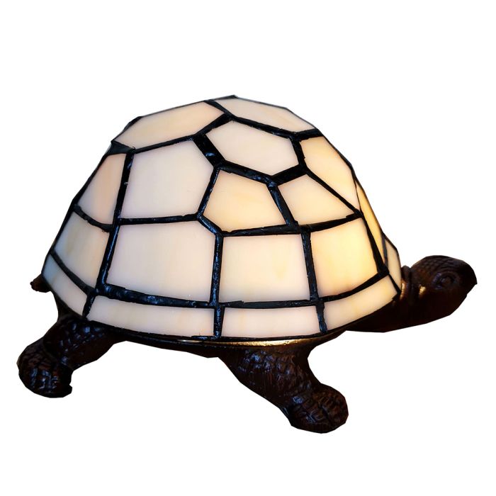 Table lamp Tiffany turtle 22x18x16 cm E14/max 1x25W - pcs