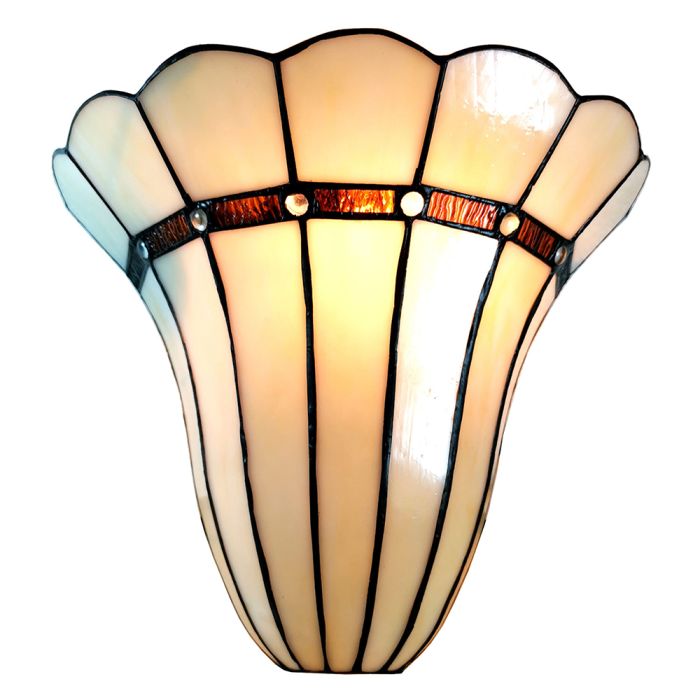 Wall lamp Tiffany 28x18x33 cm E27/max 1x60W - pcs