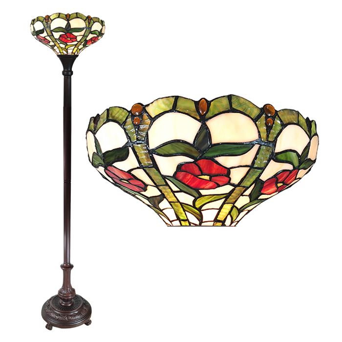 Floor lamp Tiffany ? 31x186 cm E27/max 1x60W - pcs     