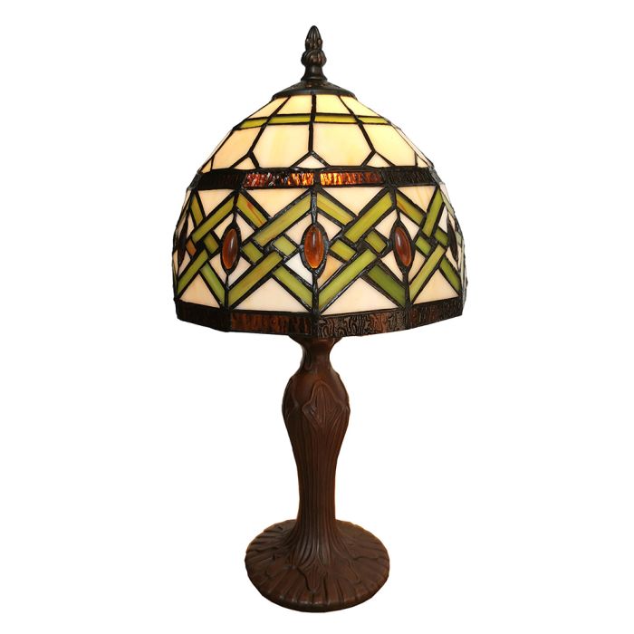 Table lamp Tiffany ? 21x33 cm E14/max 1x25W - pcs     