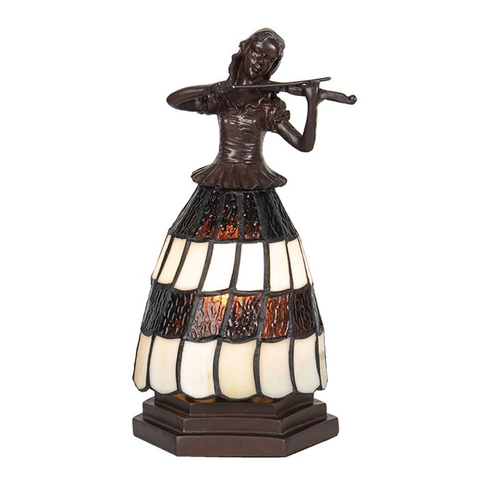 Table lamp Tiffany woman 13x13x26 cm E14/max 1x25W - pcs     