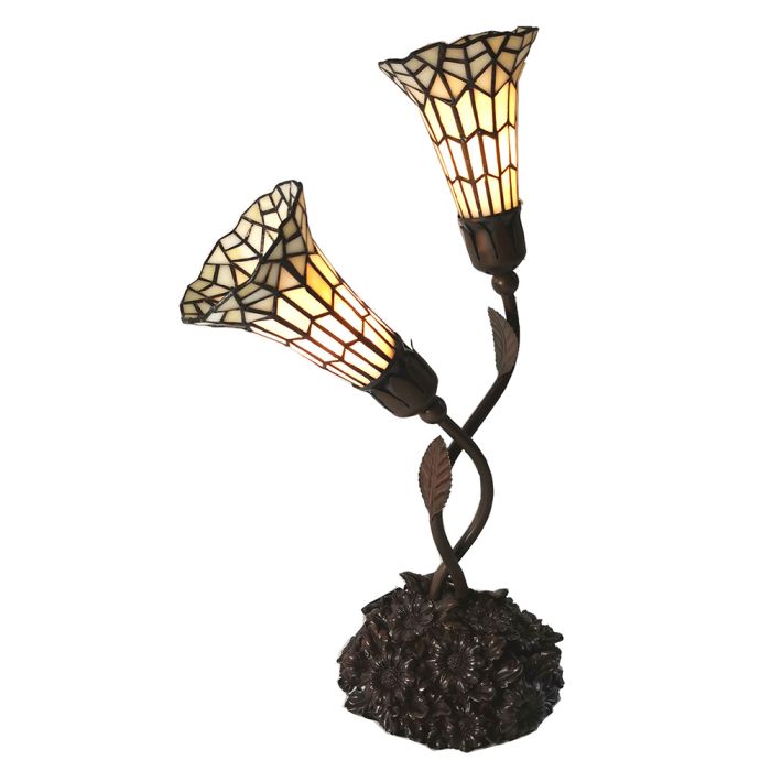 Table lamp Tiffany 34x25x58 cm E14/max 2x25W - pcs     
