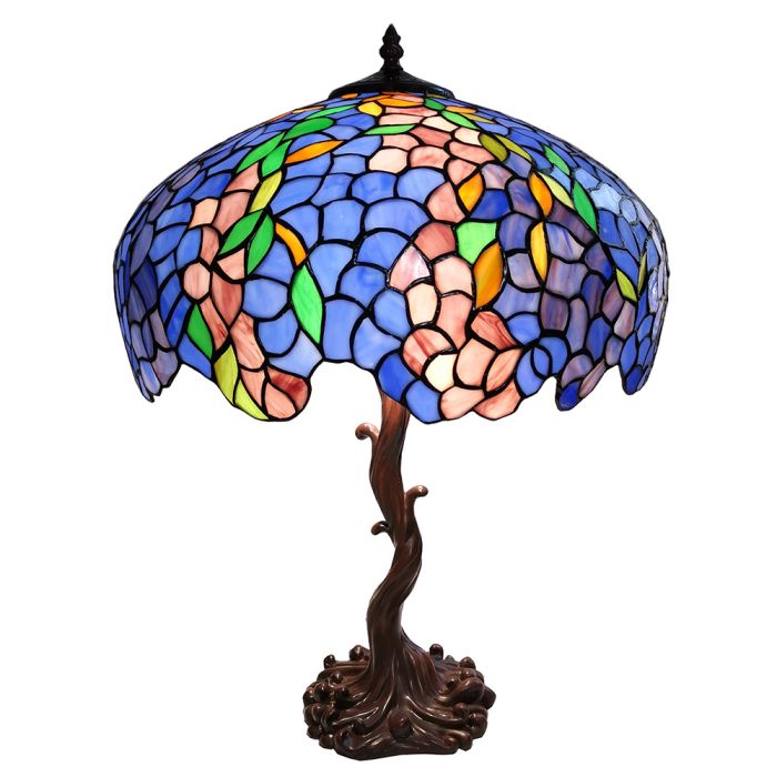 Table lamp Tiffany ? 43x61 cm E27/max 2x60W - pcs     