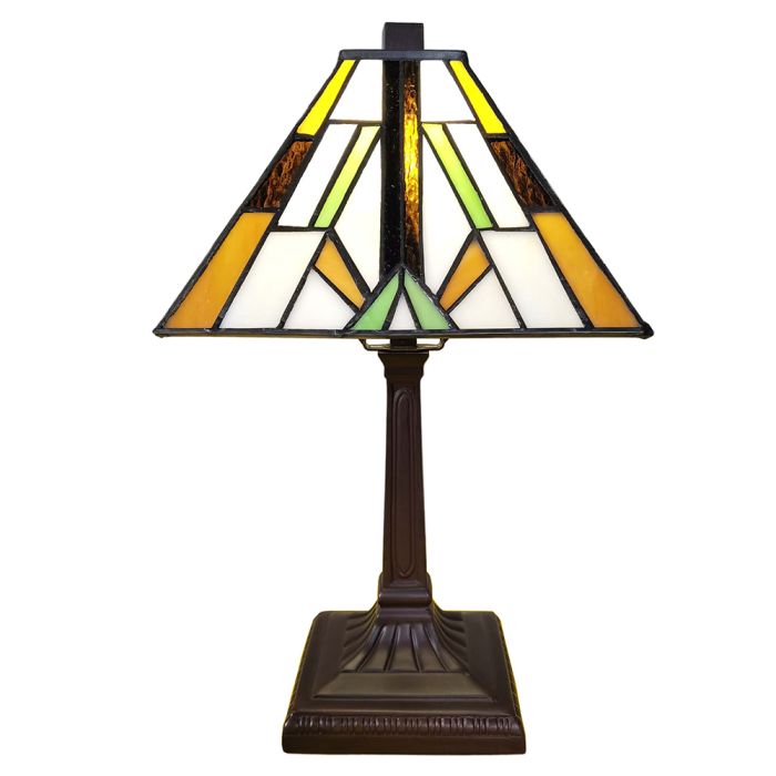 Table lamp Tiffany 20x20x34 cm E14/max 1x25W - pcs     