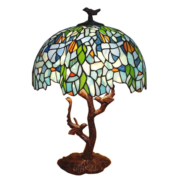 Table lamp Tiffany ? 42x49 cm E27/max 2x60W - pcs     