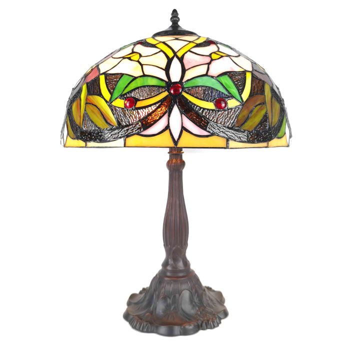 Table lamp Tiffany ? 41x58 cm E27/max 2x60W - pcs     