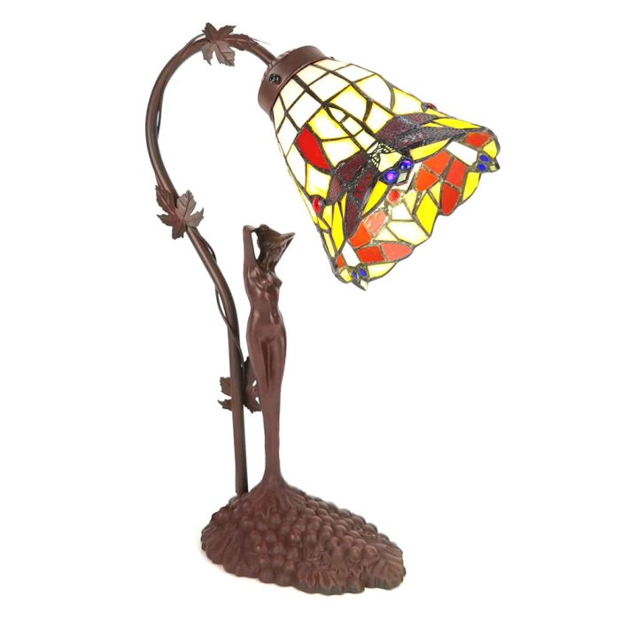 Table lamp Tiffany 14x13x37 cm E14/max 1x40W - pcs     