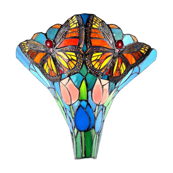 Wall lamp Tiffany 37x18x35 cm E27/max 2x60W - pcs