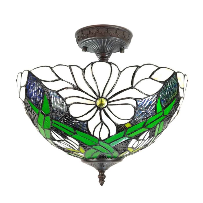 Ceiling light Tiffany Ø 36x35 cm E27/max 2x60W - pcs