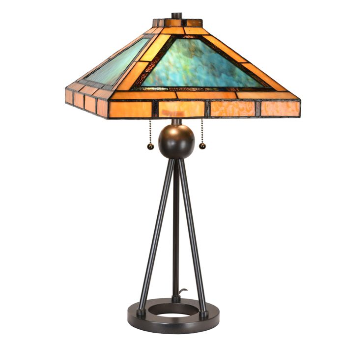 Table lamp Tiffany 61x61x73 cm E27/max 2x60W - pcs     