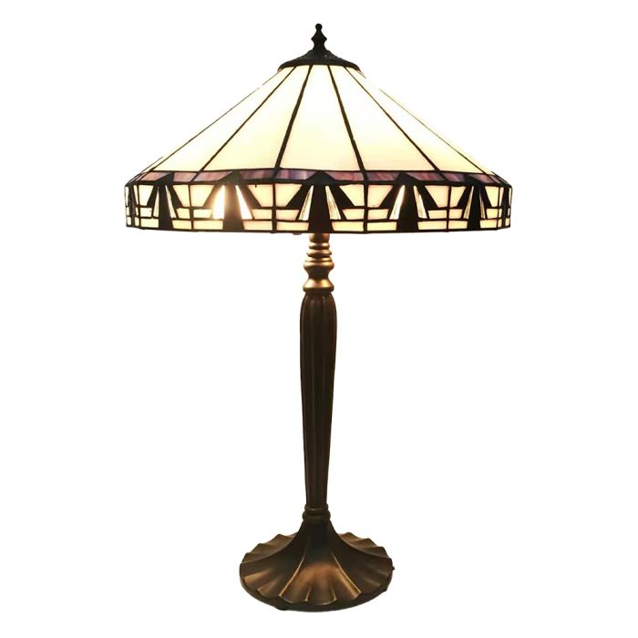 Table lamp Tiffany ? 41x63 cm E27/max 2x60W - pcs     