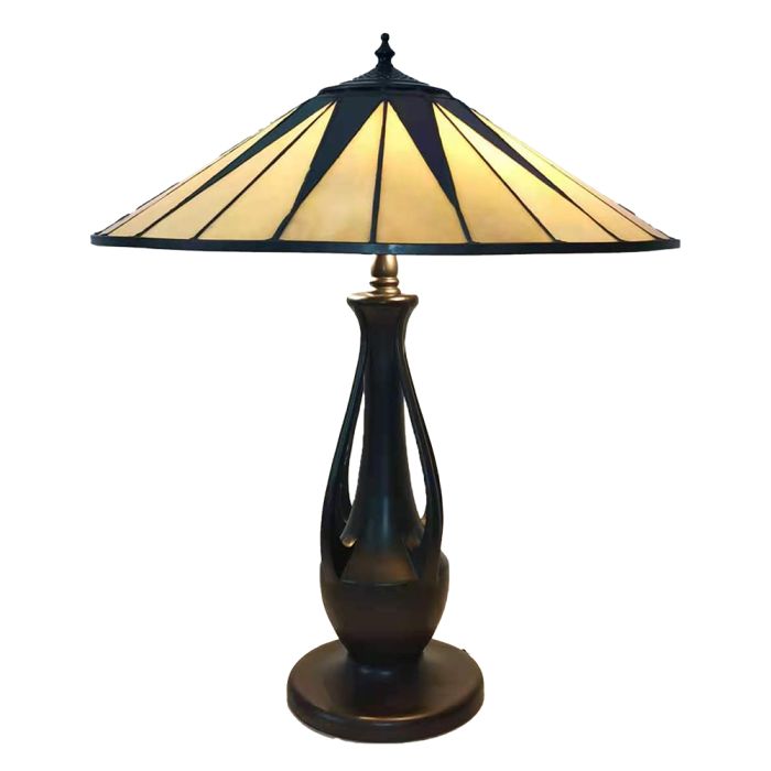 Table lamp Tiffany ? 48x60 cm E27/max 2x60W - pcs     