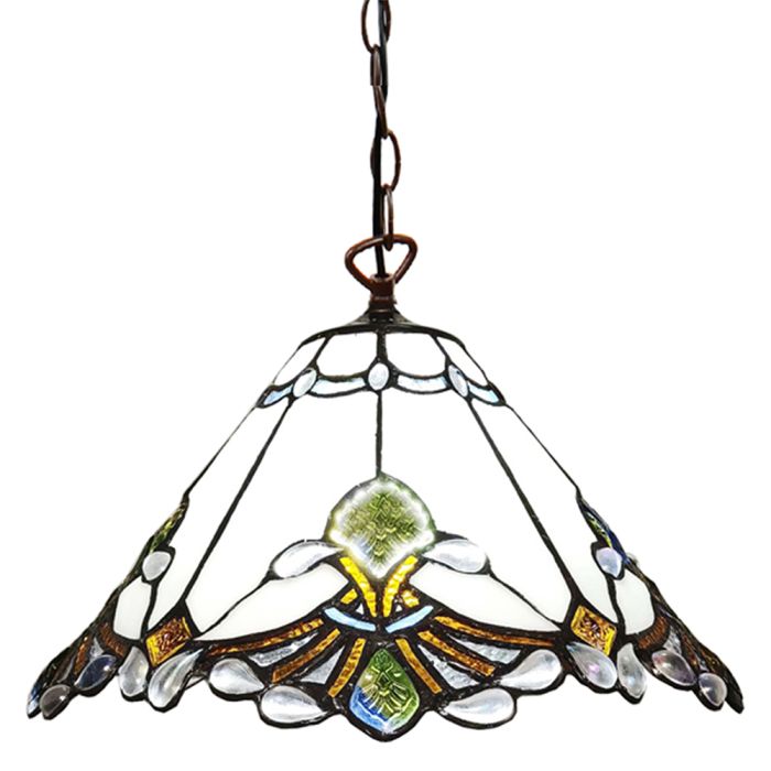 Pendant light Tiffany Ø 31x107 cm E27/max 1x60W - pcs