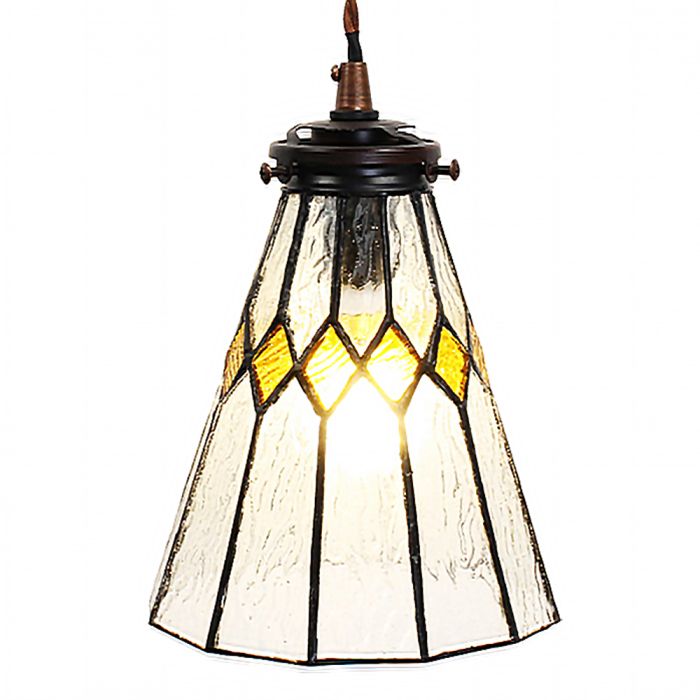 Pendant light Tiffany Ø 15x115 cm E14/max 1x40W - pcs