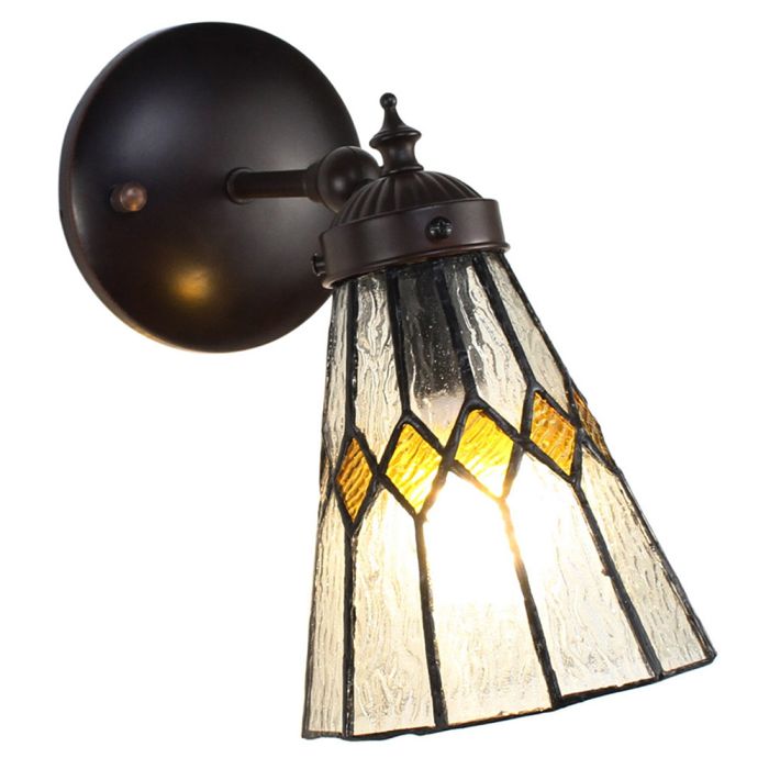 Wall lamp Tiffany 17x12x23 cm E14/max 1x40W - pcs