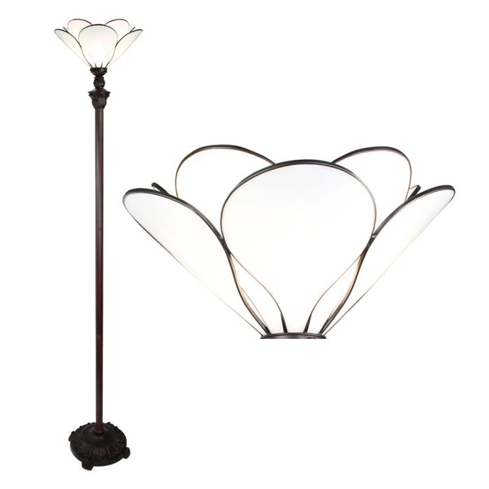 Floor lamp Tiffany Ø 31x183 cm E27/max 1x60W - pcs