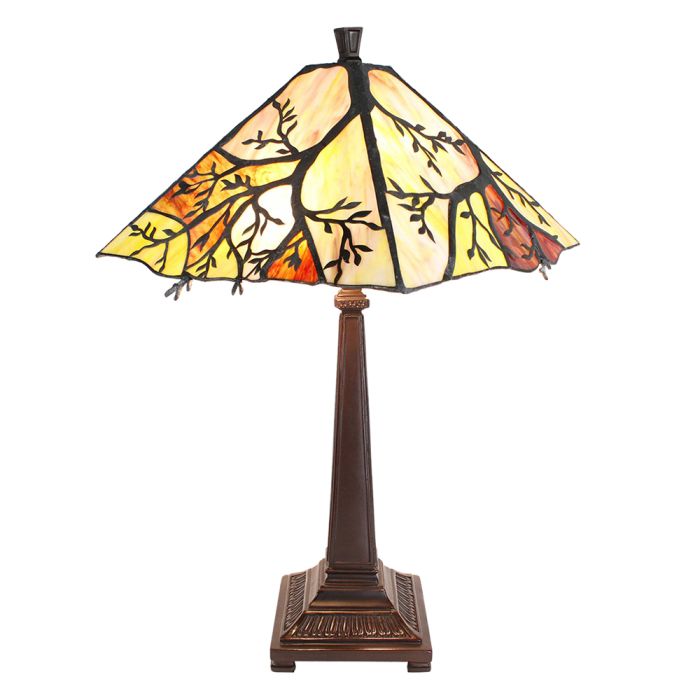 Table lamp Tiffany 36x36x57 cm E27/max 2x60W - pcs     