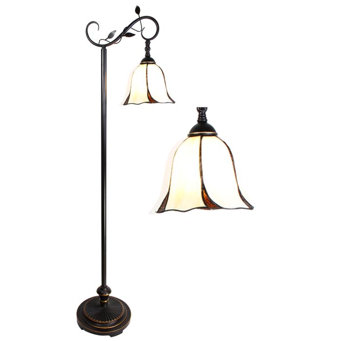 Floor lamp Tiffany 36x25x152 cm E27/max 1x60W - pcs