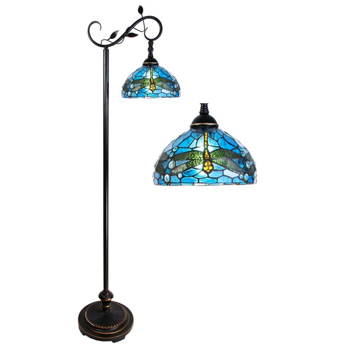 Floor lamp Tiffany 36x25x152 cm E27/max 1x60W - pcs     