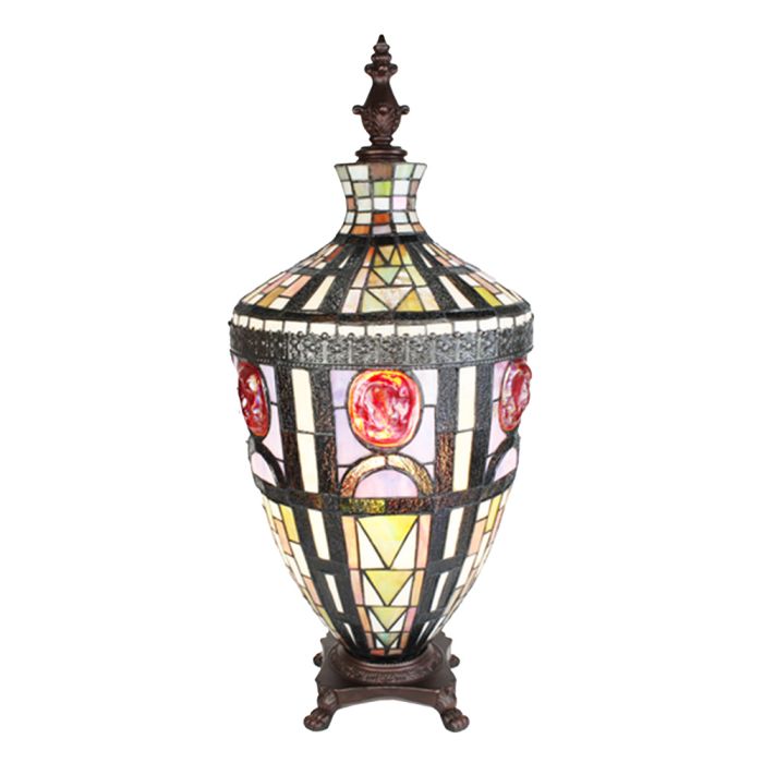Table lamp Tiffany ? 30x75 cm E27/max 1x40W - pcs     