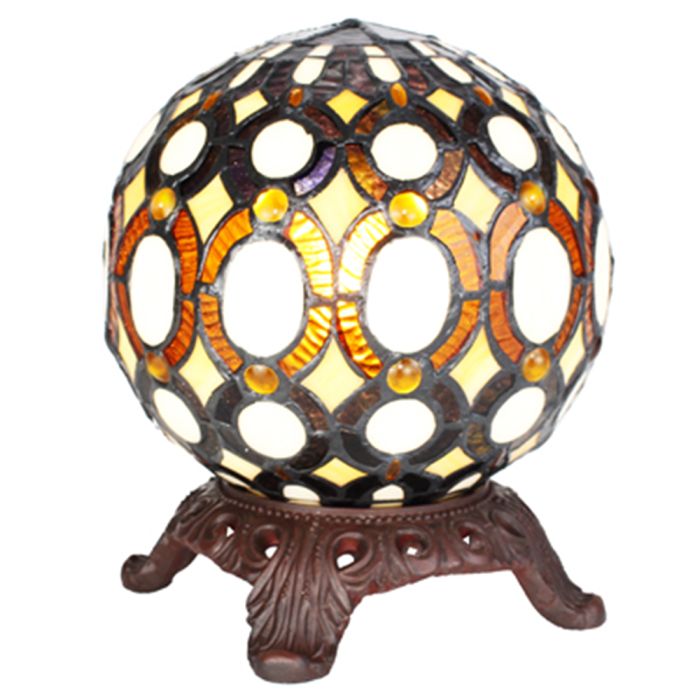 Table lamp Tiffany ? 20x25 cm E14/max 1x25W - pcs     