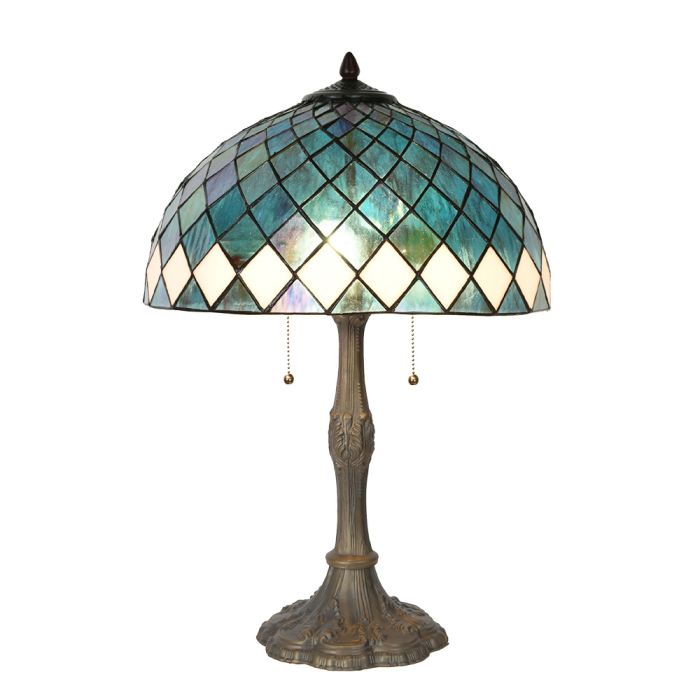 Table lamp Tiffany ? 40x61 cm E27/max 2x60W - pcs     