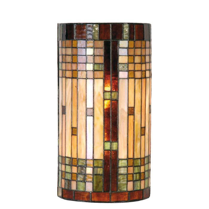 Wall lamp Tiffany 20x11x36 cm E14/max 2x40W - pcs