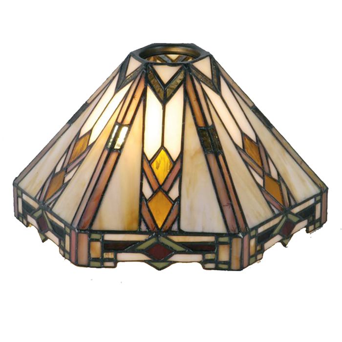 Lamp shade Tiffany 26x22x15 cm / KH 6 cm - pcs