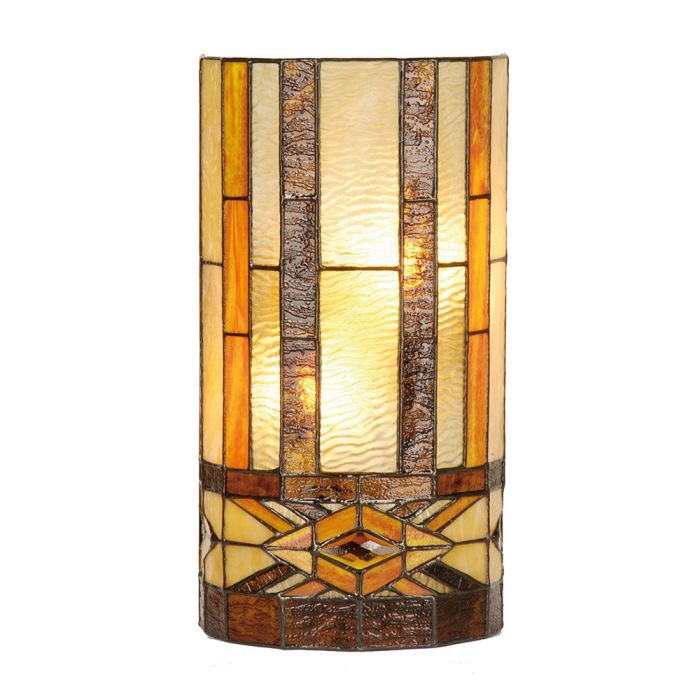 Wall lamp Tiffany 20x11x36 cm E14/max 2x40W - pcs