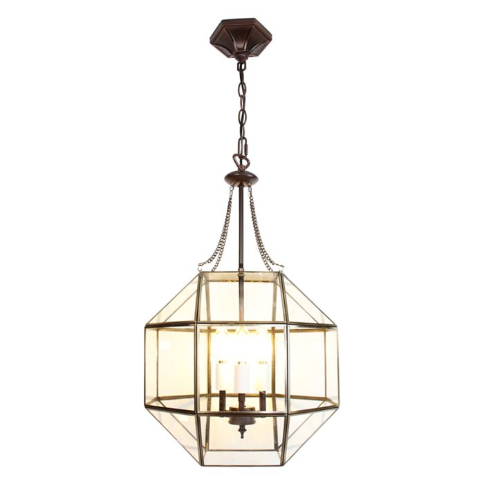 Pendant light 40x40x190 cm E14/max 3x40W - pcs