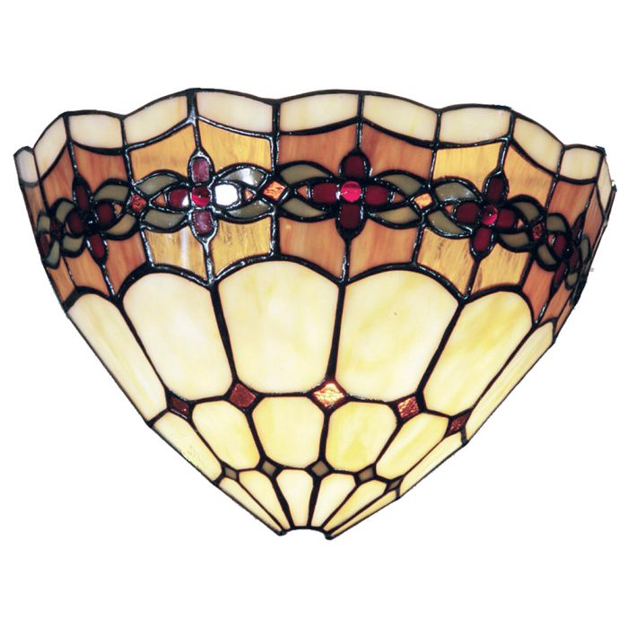 Wall lamp Tiffany 30x14x20 cm E14/max 1x40W - pcs