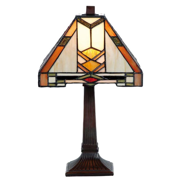 Table lamp Tiffany 22x22x38 cm E14/max 1x40W - pcs     