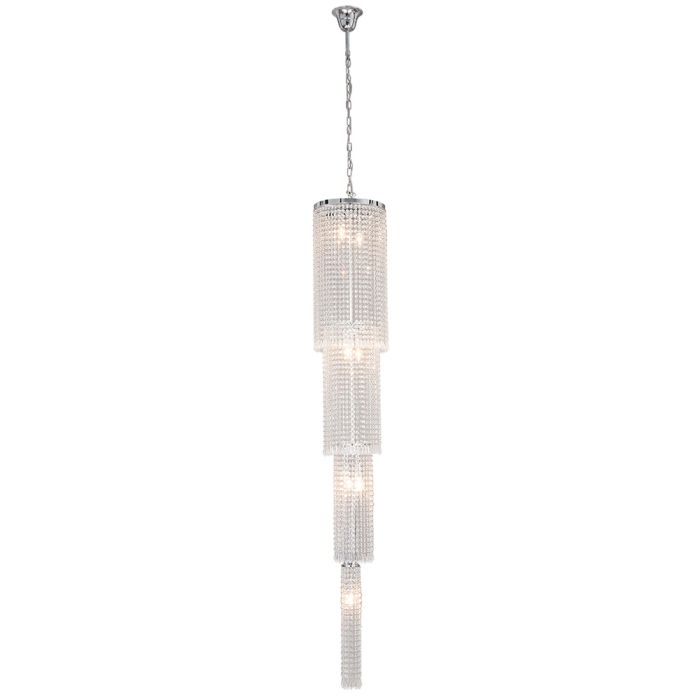 Chandelier Ø 30x185/245 cm E14/max 7x25W - pcs