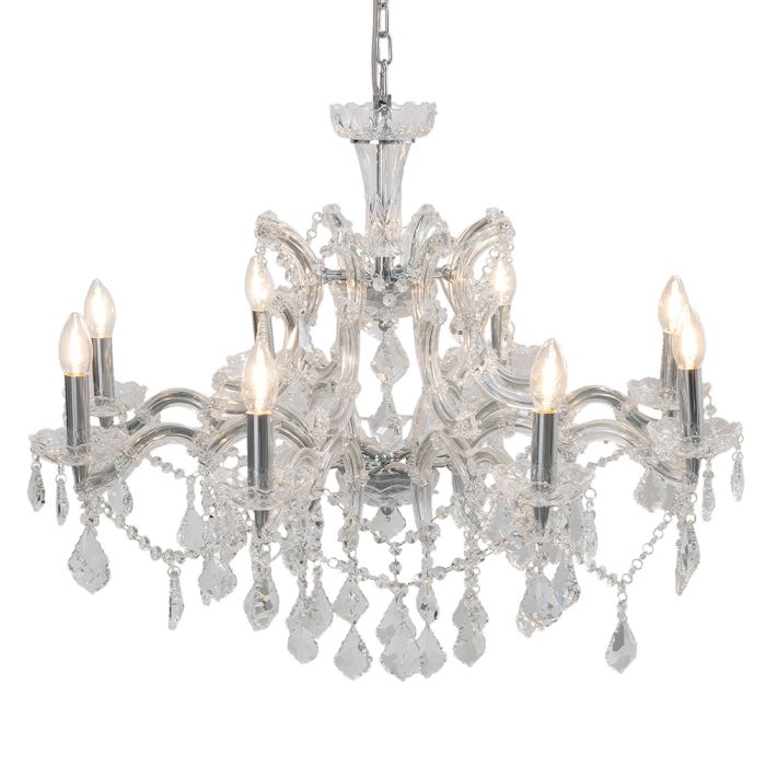 Chandelier 8 lights Ø 80x60 cm E14/max 8x40W - pcs