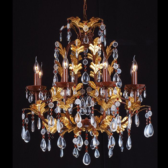 Chandelier Ø 75x90/150 cm E14/max 8x40w - pcs